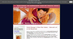Desktop Screenshot of mobiler-massageprofi.de