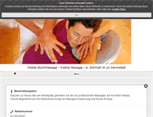 Tablet Screenshot of mobiler-massageprofi.de